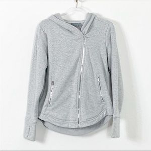 ATHLETA Easy Cozy Karma Asymmetric Zip Jacket